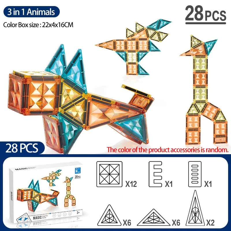 LED Magnetic Building Blocks