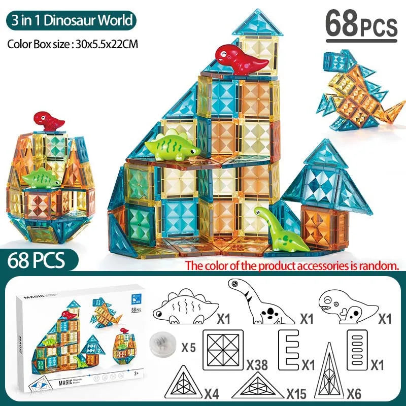 LED Magnetic Building Blocks