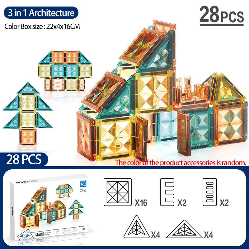 LED Magnetic Building Blocks