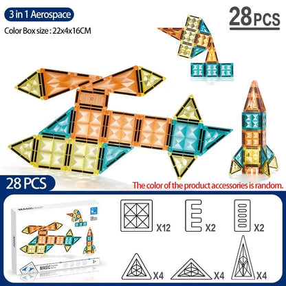 LED Magnetic Building Blocks