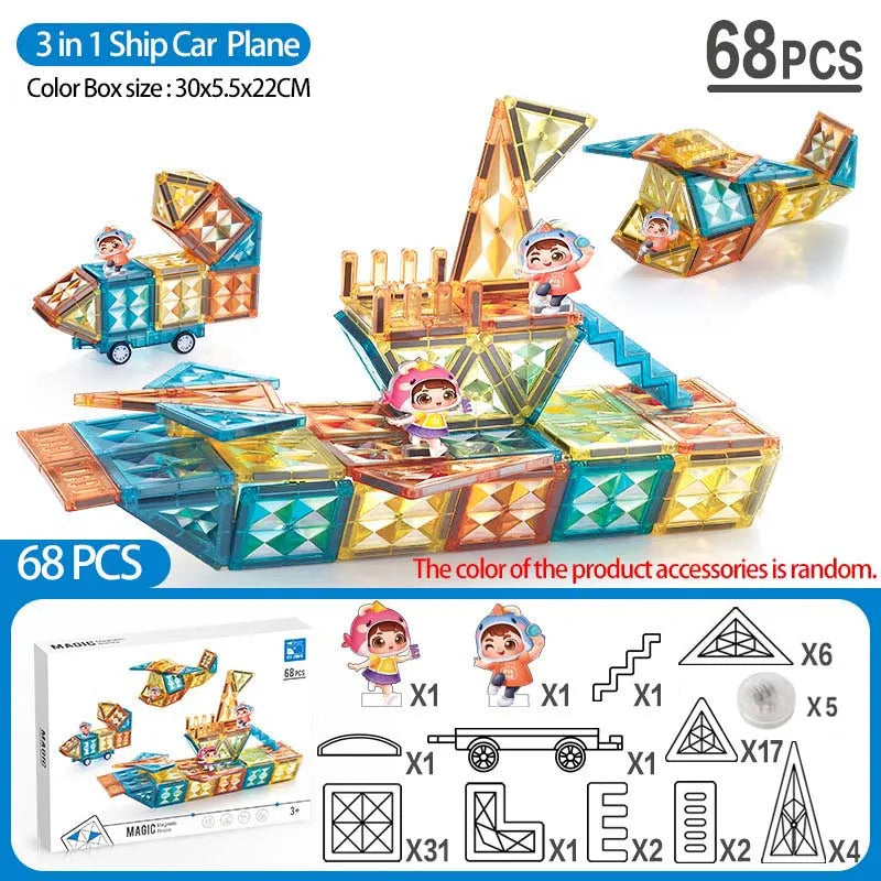 LED Magnetic Building Blocks