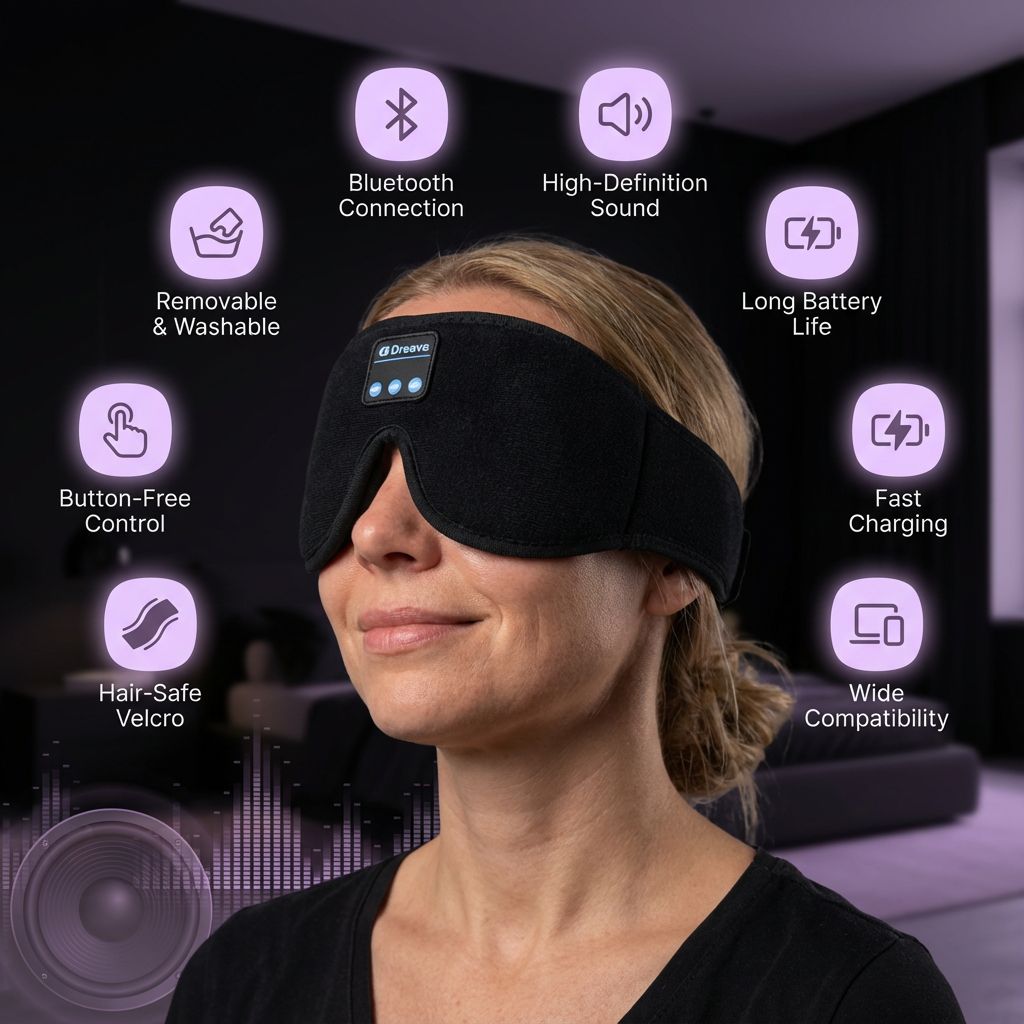 Dreava - Sound  Sleep Mask