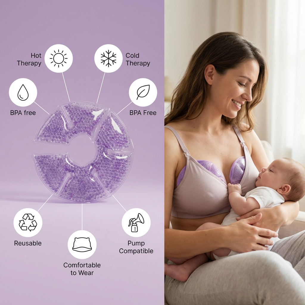 Hot Cold Breastfeeding Gel Pads